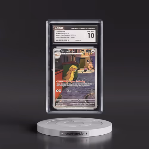 2025 Mega Evolution - MEG EN #153/132 Gumshoos - Illustration Rare Holo (CGC 10 GEM MINT)