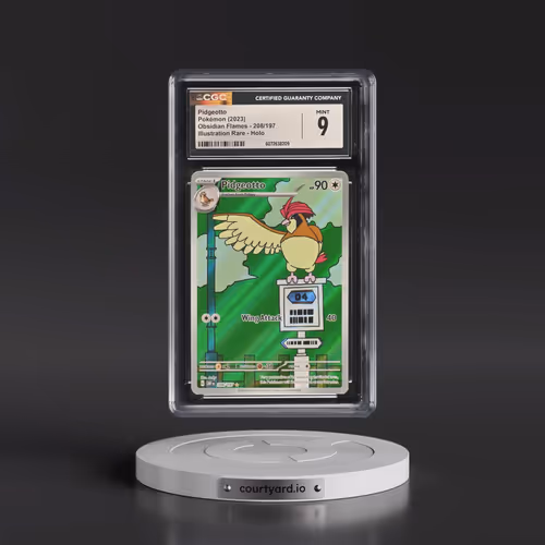 2023 Obsidian Flames - OBF EN #208/197 Pidgeotto - Illustration Rare Holo (CGC 9 MINT)