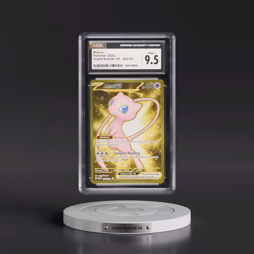 2023 Scarlet & Violet 151 - MEW EN #205/165 Mew ex - Hyper Rare Holo (CGC 9.5 MINT+)