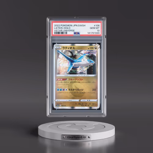 2022 Pokémon Sword & Shield Vstar Universe #106 Latios - Holo (PSA 10 GEM MINT)
