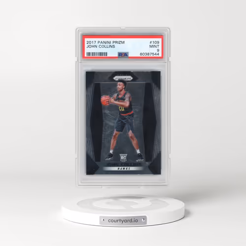 2017 Panini Prizm #109 John Collins (PSA 9 MINT)