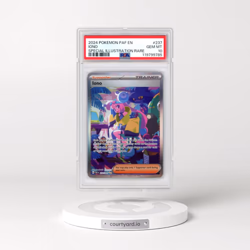 2024 Pokémon Paf EN-Paldean Fates #237 Iono - Special Illustration Rare (PSA 10 GEM MINT)