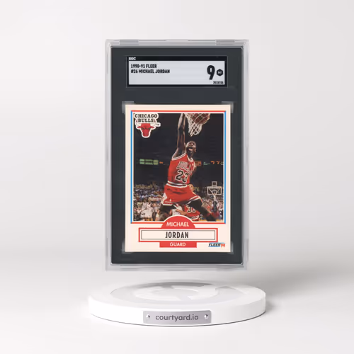 1990 Fleer #26 Michael Jordan (SGC 9 MINT)