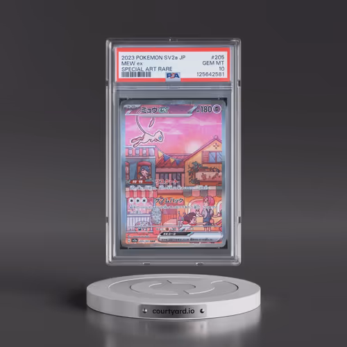 2023 Pokémon Sv2a-Pokemon 151 #205 Mew EX - Holo Special Art Rare (PSA 10 GEM MINT)