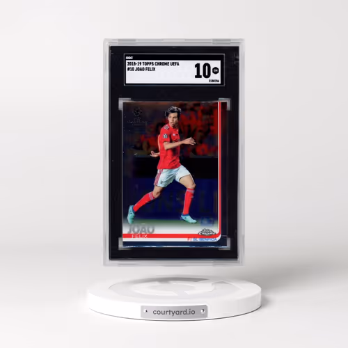 2018 Topps Chrome Uefa #10 Joao Felix (SGC 10 GEM MINT)