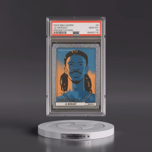 2023 Panini NBA Hoops Presentations #5 Ja Morant (PSA 10 GEM MINT)