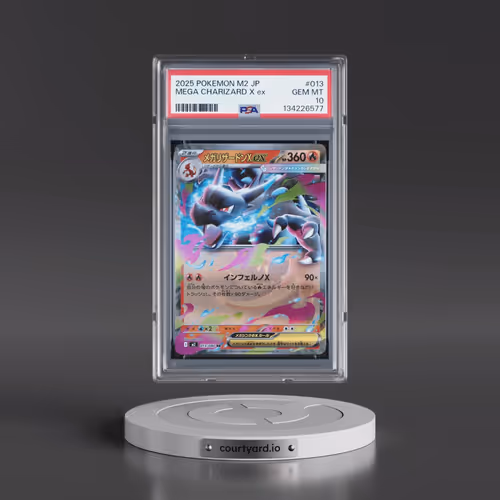 2025 Pokémon M2-Inferno X #013 Mega Charizard X EX - Holo (PSA 10 GEM MINT)