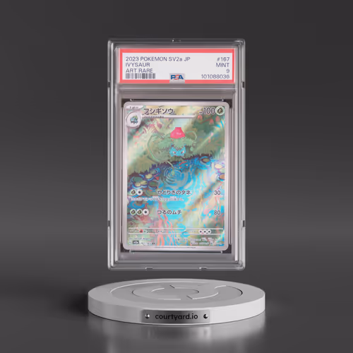 2023 Pokémon Sv2a-Pokemon 151 #167 Ivysaur - Art Rare (PSA 9 MINT)