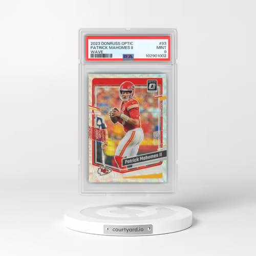 2023 Panini Donruss Optic #93 Patrick Mahomes II - Wave (PSA 9 MINT)