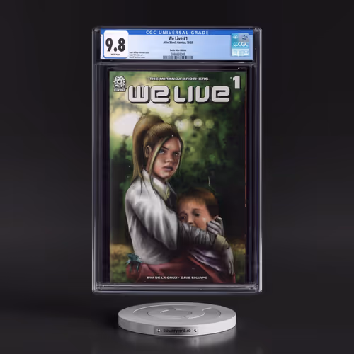 We Live #1 CGC 9.8 White Pages (AfterShock Comics, 10/20) - Universal Comic Mint Edition