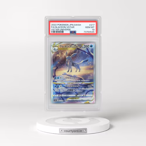 2022 Pokémon Sword & Shield Vstar Universe #217 Glaceon Vstar - Full Art (PSA 10 GEM MINT)
