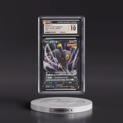 2021 VMAX Climax #100/184 Umbreon V - Holo (CGC 10 GEM MINT)