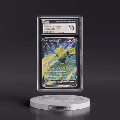 2022 Paradigm Trigger #101/098 Regieleki V - Super Rare Holo (CGC 10 GEM MINT)