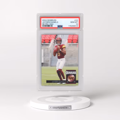 2024 Panini Donruss Retro 1994 #22 Jayden Daniels (PSA 10 GEM MINT)
