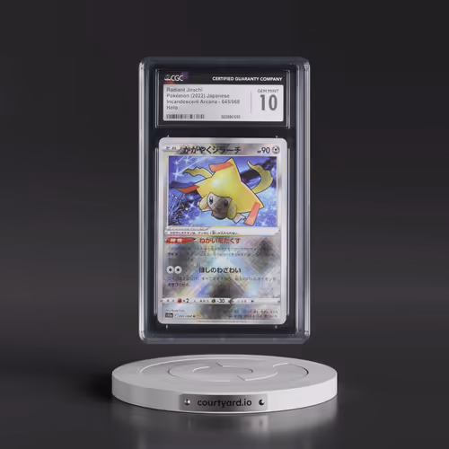 2022 Incandescent Arcana #045/068 Radiant Jirachi - Holo (CGC 10 GEM MINT)