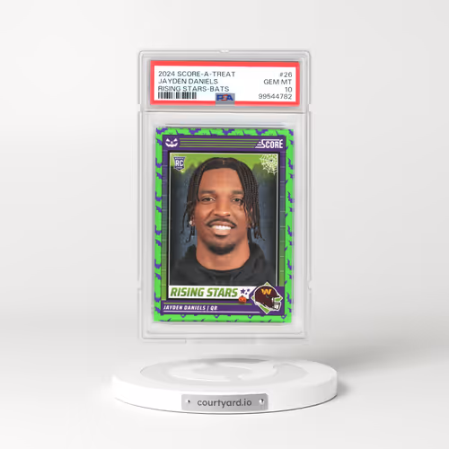 2024 Panini Score-A-Treat Rising Stars #26 Jayden Daniels - Bats (PSA 10 GEM MINT)