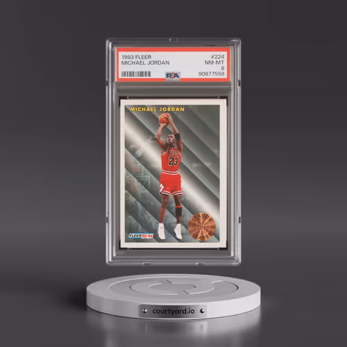 1993 Fleer #224 Michael Jordan (PSA 8 NM-MT)