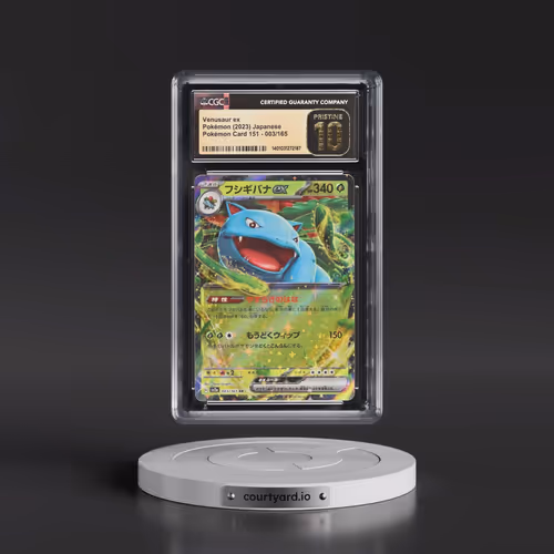 2023 Pokémon Card 151 #003/165 Venusaur ex - Holo (CGC 10 PRISTINE)