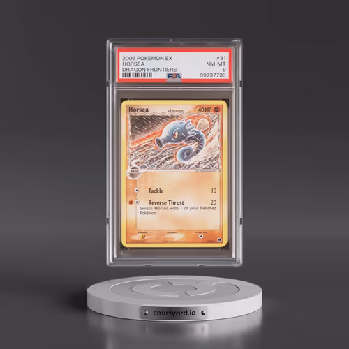 2006 Pokémon EX Dragon Frontiers #31 Horsea (PSA 8 NM-MT)