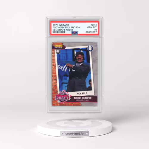 2023 Panini Instant NFL Draft Night #DN4 Anthony Richardson (PSA 10 GEM MINT)