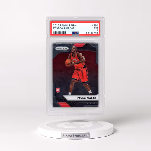 2016 Panini Prizm #220 Pascal Siakam (PSA 7 NM)