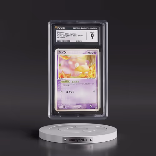 2004 Rocket Gang Strikes Back #040/084 Slowpoke - 1st Edition (CGC 9 MINT)