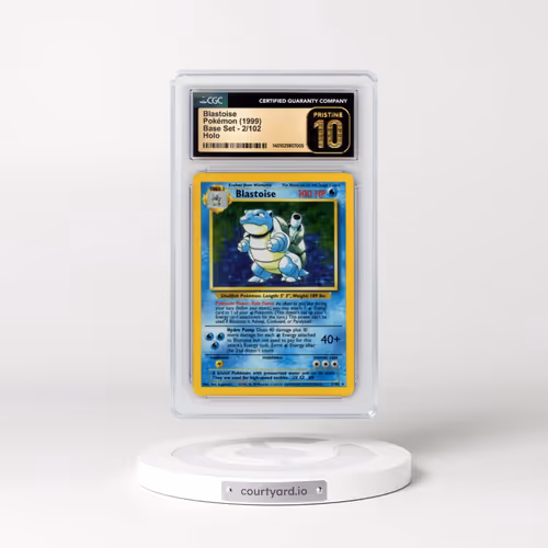 1999 Base Set - 1st Edition - German Blastoise Rare Holo 2/102