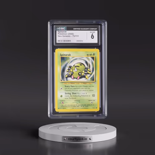 2000 Neo Genesis #75/111 Spinarak (CGC 6 EX-NM)