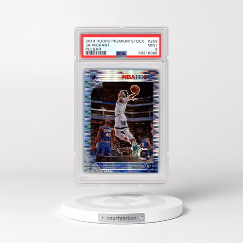 2019 Panini Hoops Premium Stock #259 Ja Morant - Pulsar (PSA 9 MINT)