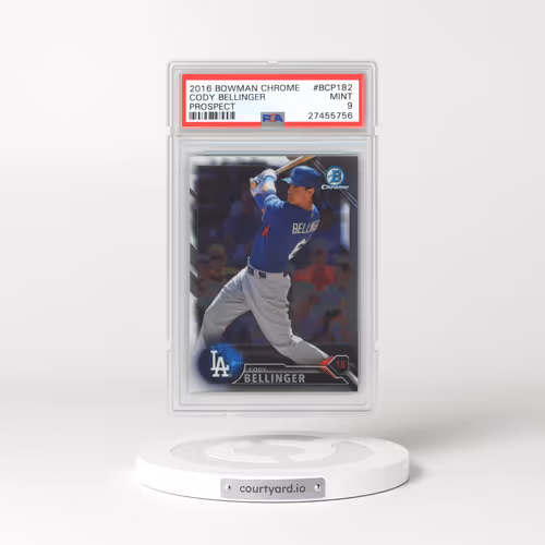 2016 Bowman Chrome Prospects #BCP182 Cody Bellinger (PSA 9 MINT)