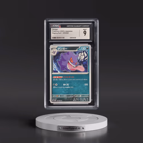 2023 Raging Surf #035/062 Gengar (CGC 9 MINT)