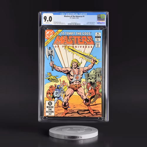 Masters of the Universe #1 CGC 9.0 White Pages (DC Comics, 12/82) - Universal