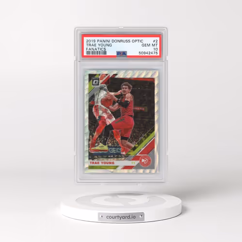 2019 Panini Donruss Optic #2 Trae Young - Fanatics (PSA 10 GEM MINT)