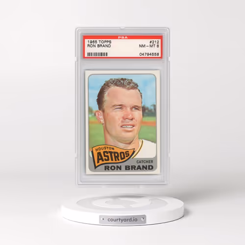 1965 Topps #212 Ron Brand (PSA 8 NM-MT)