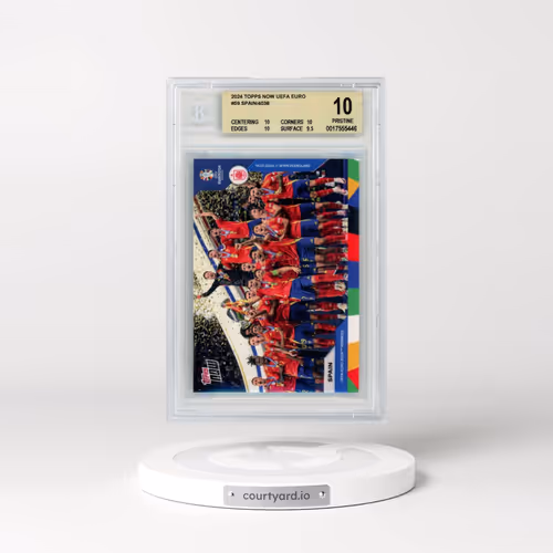 2024 Topps Now UEFA Euro #59 Spain/4038* (BGS 10 PRISTINE)