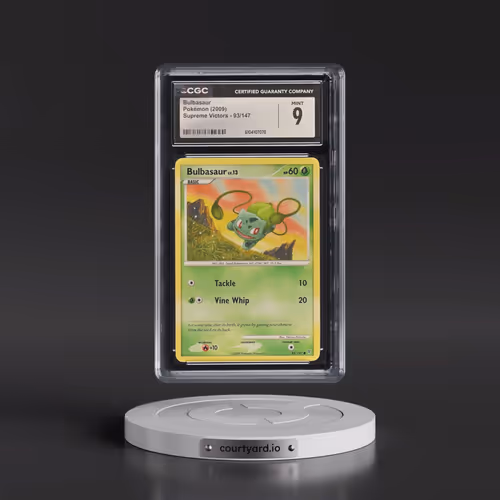 2009 Pokémon Platinum Supreme Victors #93 Bulbasaur (CGC 9 MINT)
