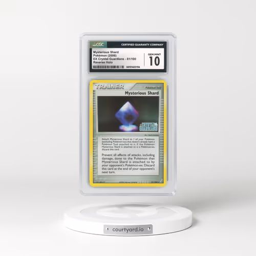 2006 EX Crystal Guardians #81 Mysterious Shard - Holo (CGC 10 GEM MINT)
