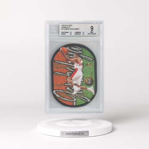1997 Skybox E-X2001 Jambalaya #13 Damon Stoudamire (BGS 9 MINT)