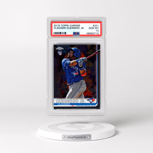 2019 Topps Chrome #201 Vladimir Guerrero Jr. (PSA 10 GEM MINT)