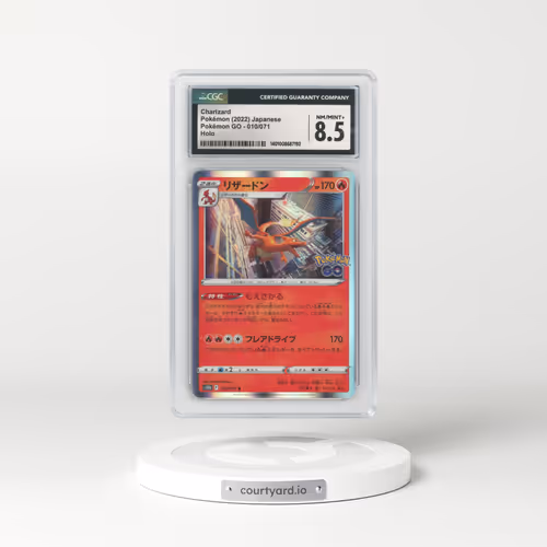 2022 Pokémon GO #010/071 Charizard - Holo (CGC 8.5 NM-MT+)