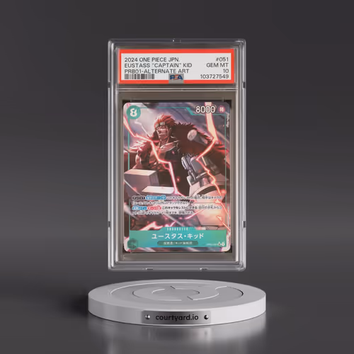 2024 One Piece Japanese PRB01-Premium Booster -One Piece Card the Best #051 Eustass "Captain" Kid -