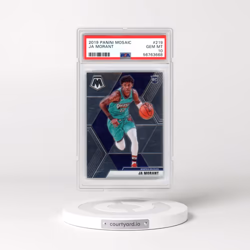 2019 Panini Mosaic #219 Ja Morant (PSA 10 GEM MINT)