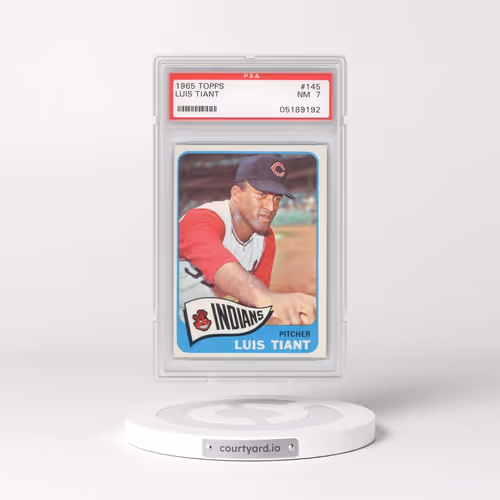 1965 Topps #145 Luis Tiant (PSA 7 NM)