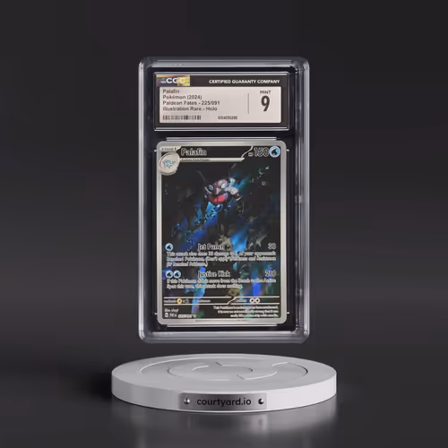 2024 Pokémon Paf EN-Paldean Fates #225 Palafin - Illustration Rare (CGC 9 MINT)