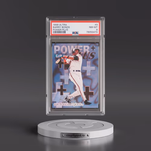 1998 Ultra Power Plus #9 Barry Bonds (PSA 8 NM-MT)