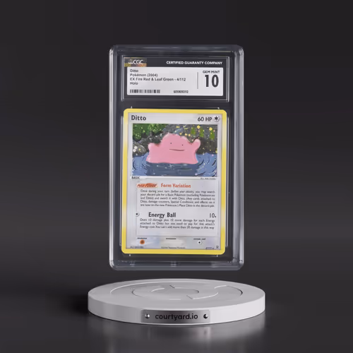 2004 EX Fire Red & Leaf Green #4/112 Ditto - Holo (CGC 10 GEM MINT)