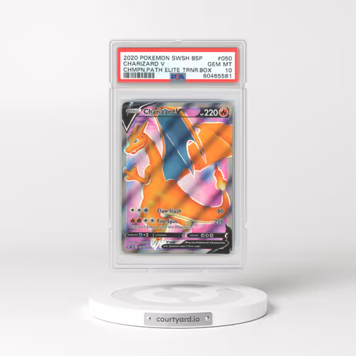 2020 Sword & Shield Promos #50 Charizard V - Full Art Holo (PSA 10 GEM MINT)