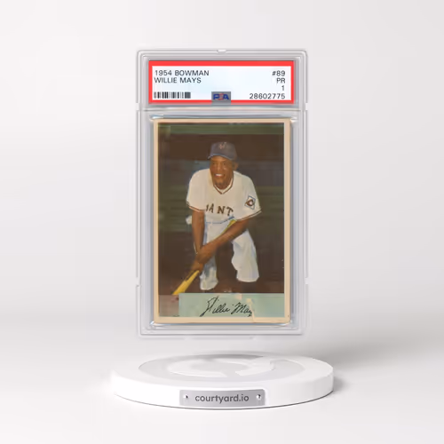 1954 Bowman #89 Willie Mays (PSA 1 PR)