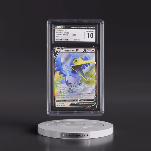 2020 Sword & Shield #155/202 Cramorant V - Holo (CGC 10 GEM MINT)