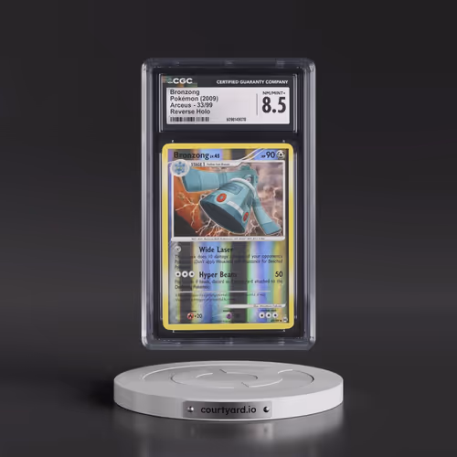 2009 Arceus #33/99 Bronzong - Reverse Holo (CGC 8.5 NM-MT+)
